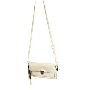 Isabelle Cream Crossbody Bag vegan leather